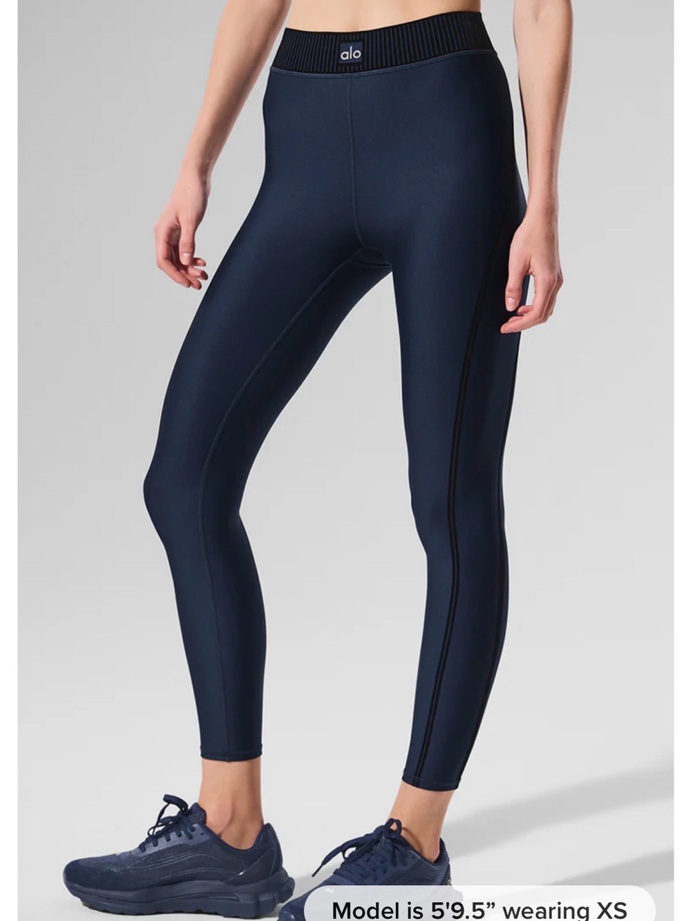ALO Yoga Navy High-Rise Performance Legging